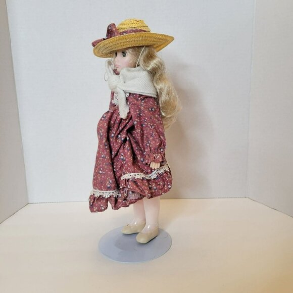 1989 Effanbee 13" FRENCH COUNTRY Mama Mother Porcelain DOLL - New With Tags - Picture 3 of 9